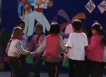普米族舞蹈 打跳儿童舞蹈